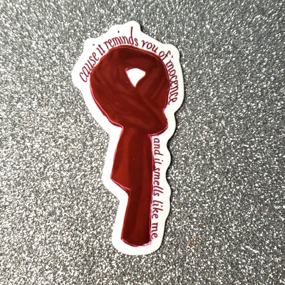10/$10 Taylor Swift Waterproof Sticker Red